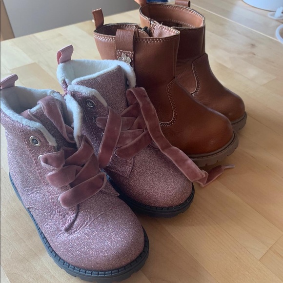 H&M Other - Toddler Boots Sz. 6 (Two Pair)